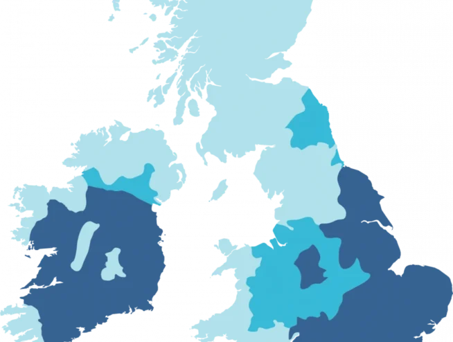 hard water areas in uk