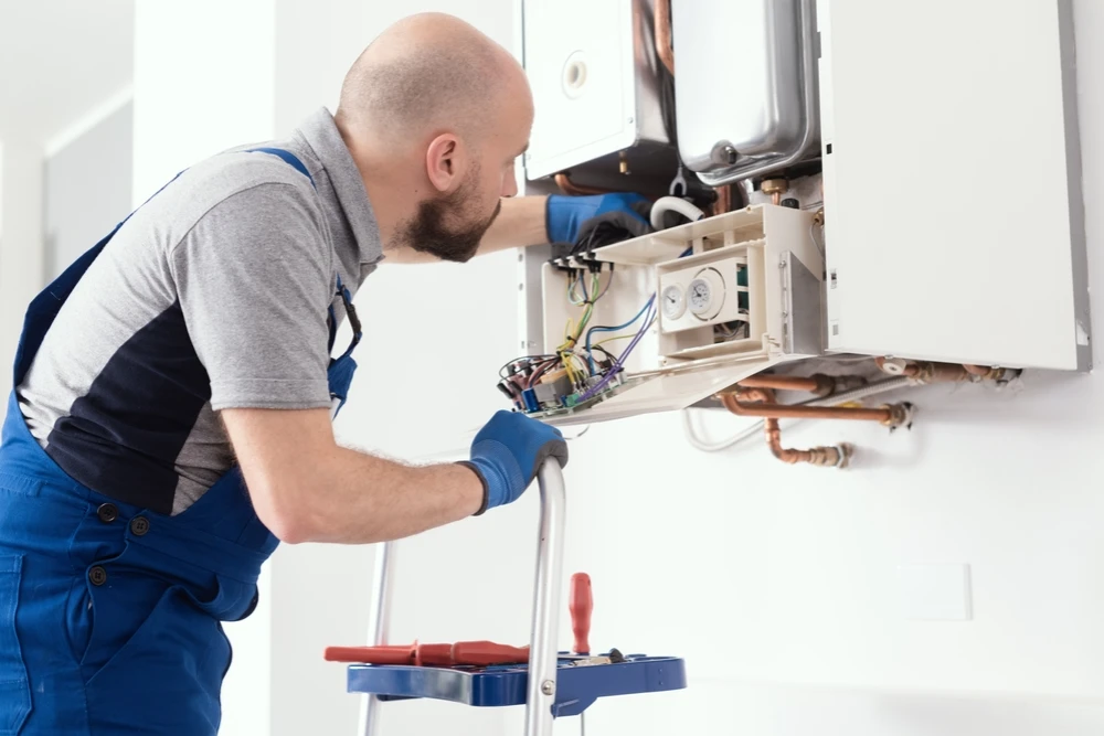 gas safety check vs boiler service